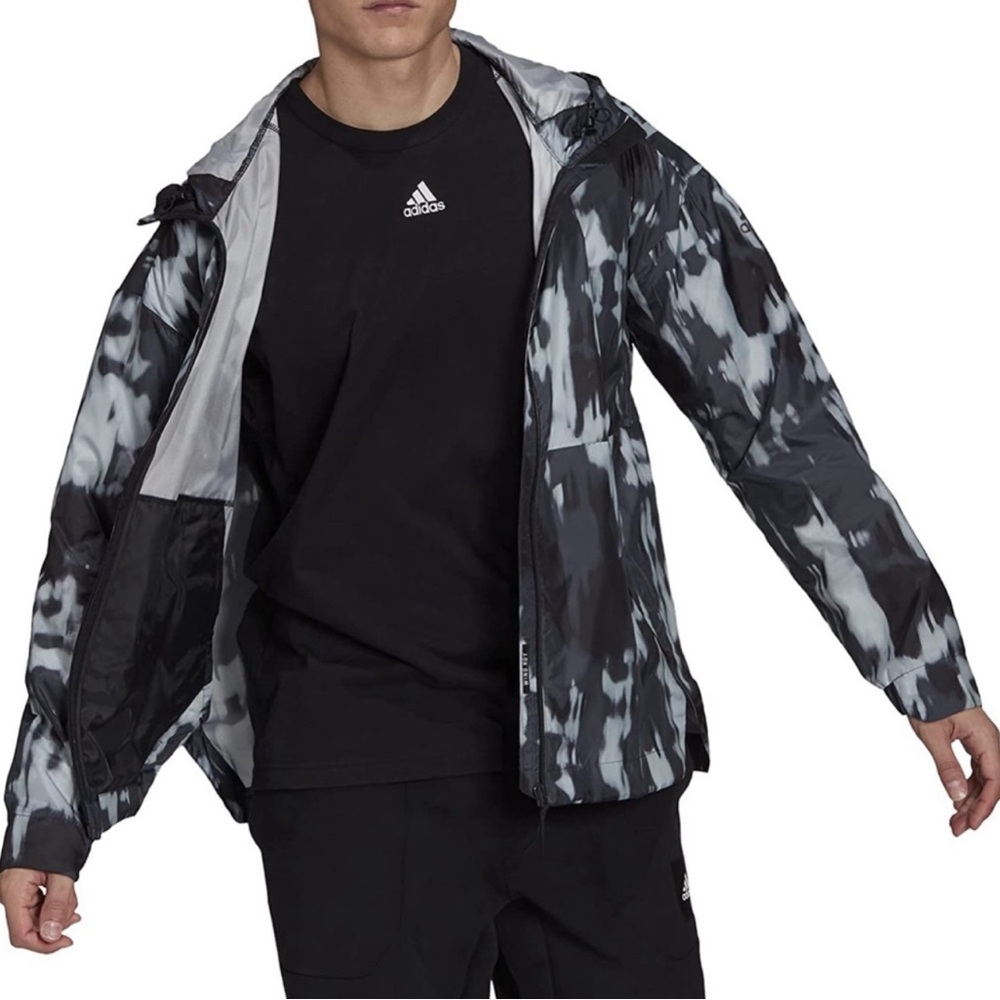 ADIDAS Men’s Urban All Over Paint Wind.rdy Jacket